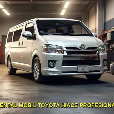 rental mobil toyota hiace profesional